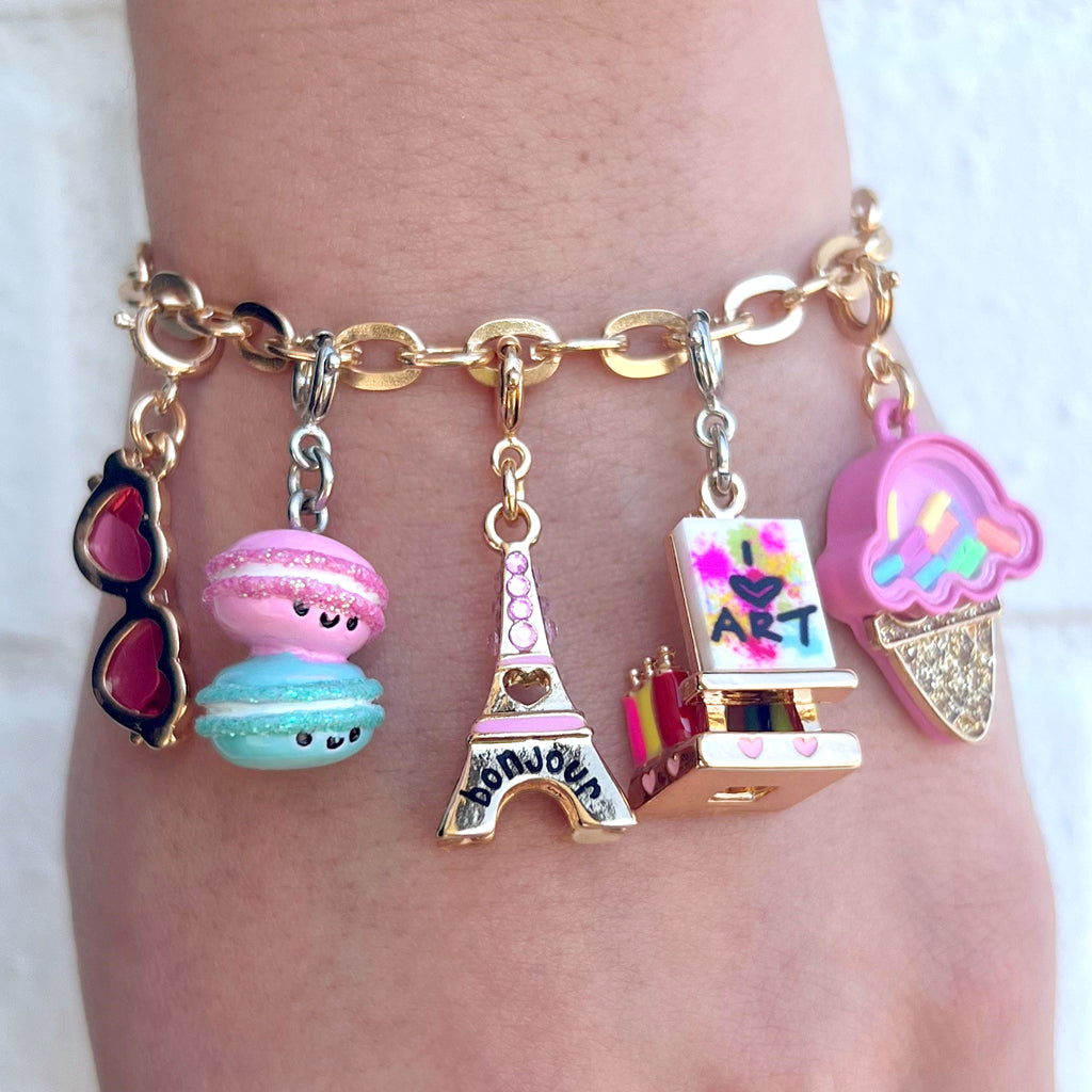 Charm - Gold Heart Sunglasses