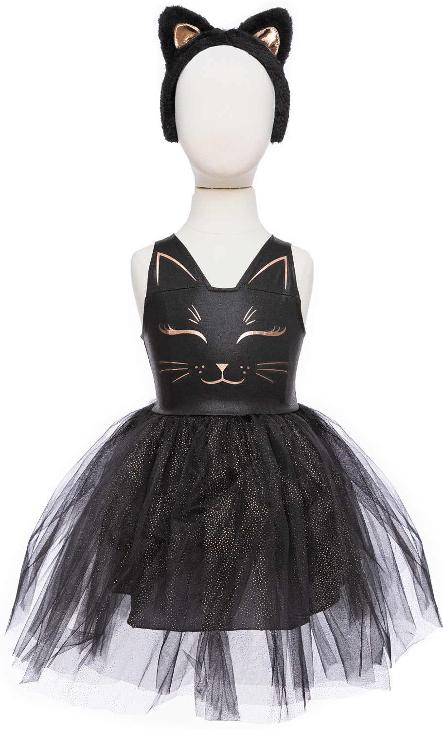 Black Cat Dress and Headpiece 5/6