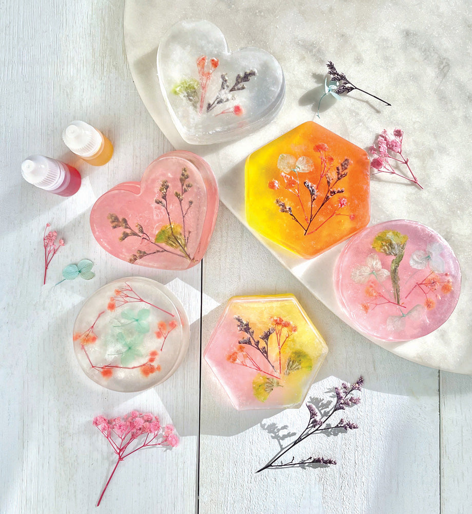 Flower Power DIY Soaps