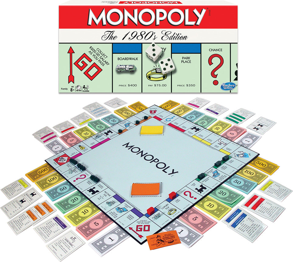 Monopoly The 1980’s Edition