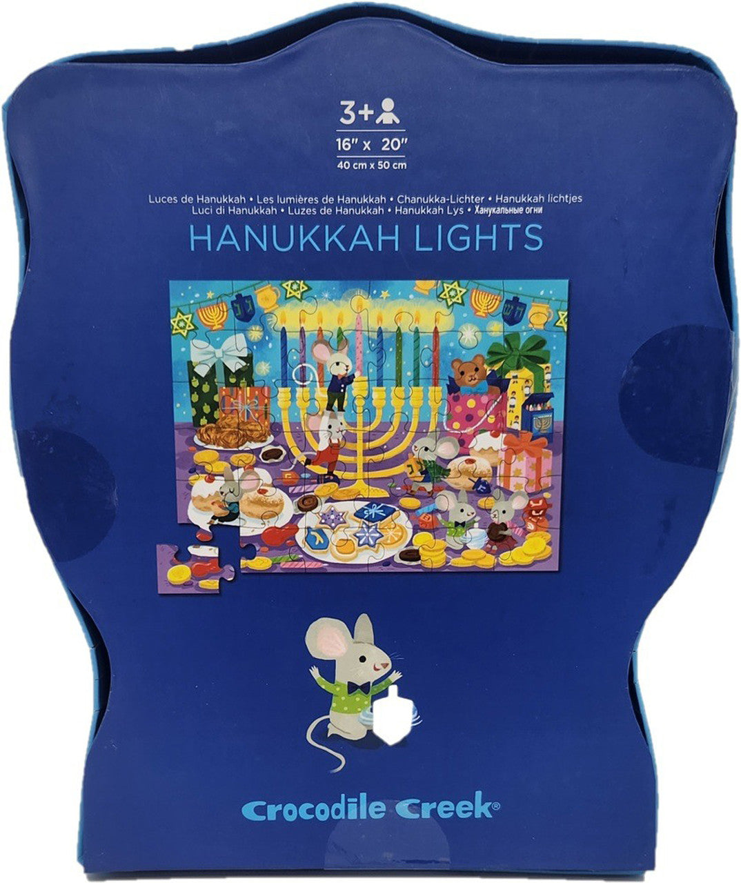 Hanukkah Lights Puzzle