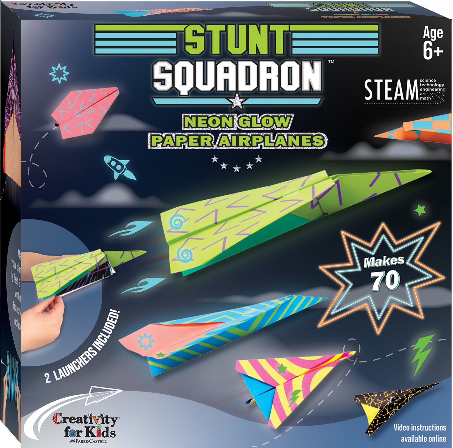 Stunt Squadron Neon Glow