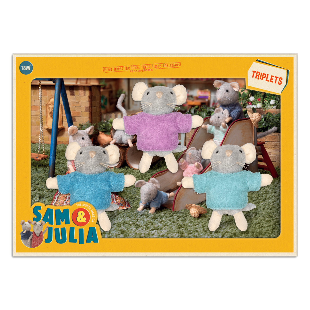 Plush Triplets