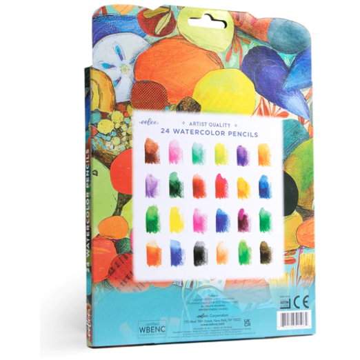 Tidepool 24 Watercolor Pencils