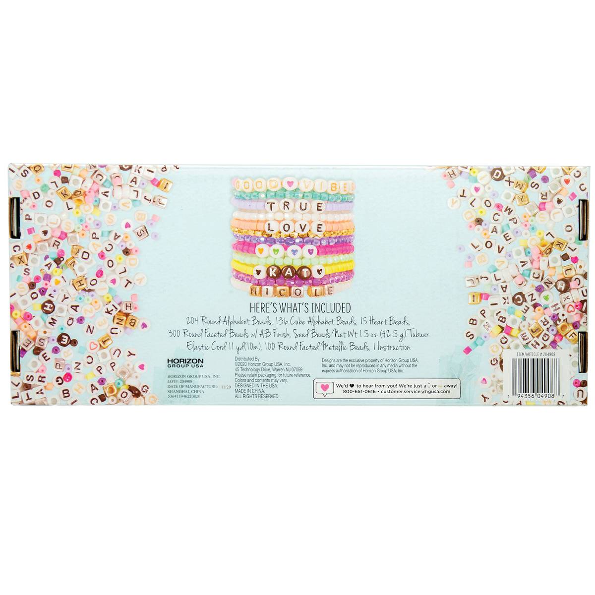 DIY Alphabet Jewelry STMT