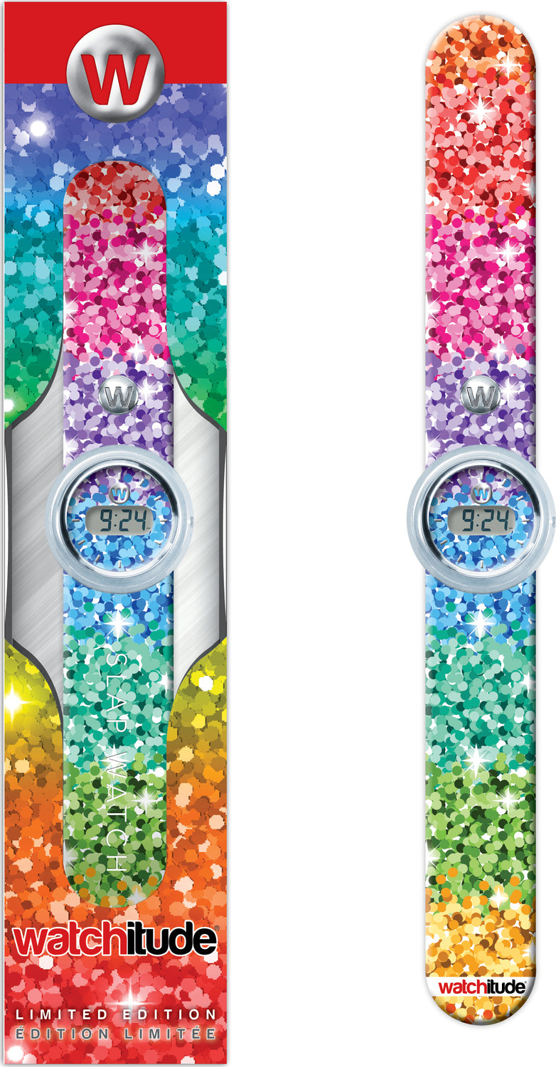 Watchitude Slap Watch - Sassy Sequins