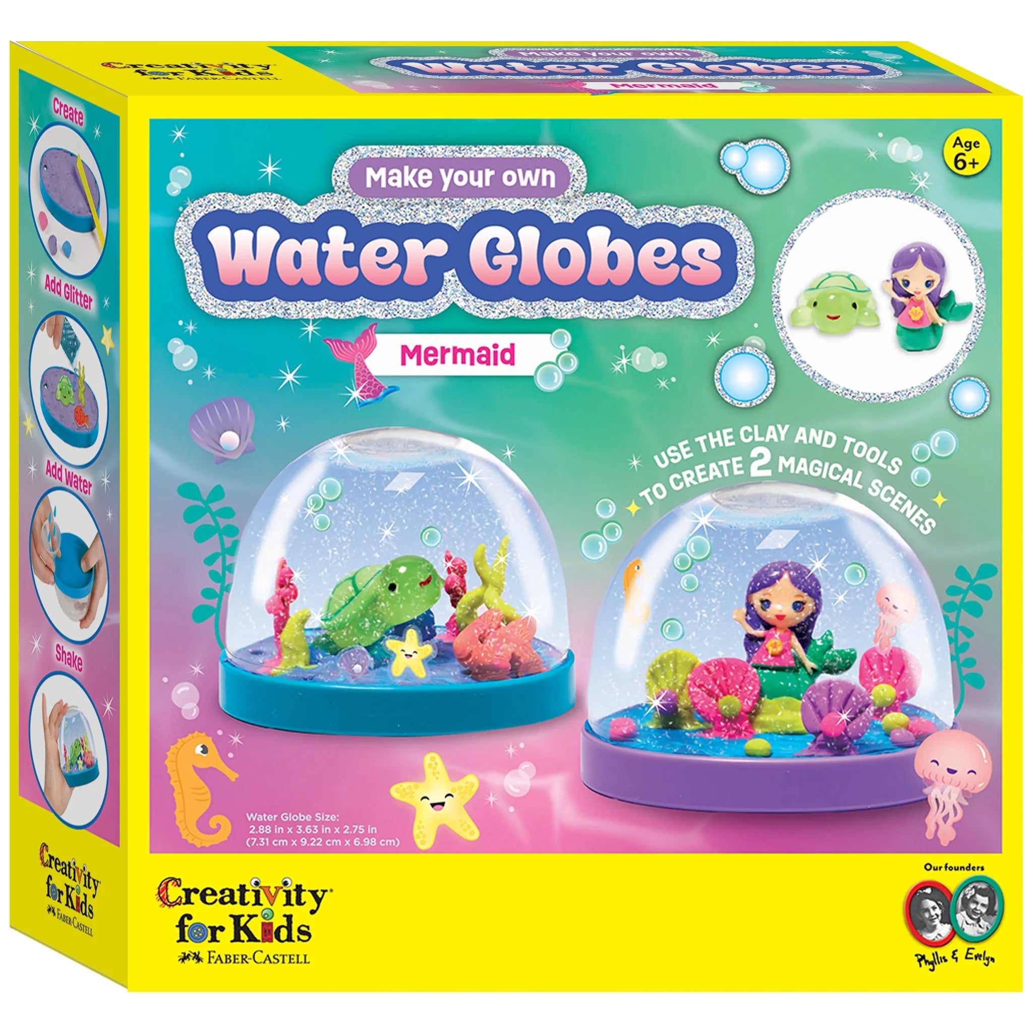 MYO Water Globe Mermaids