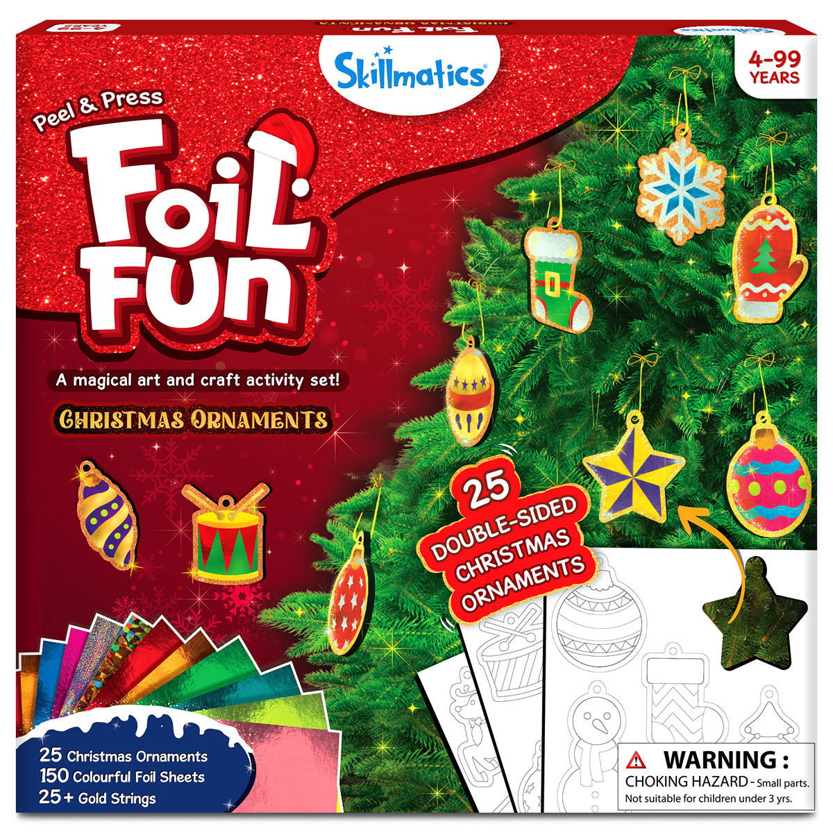 Foil Fun Christmas Ornaments