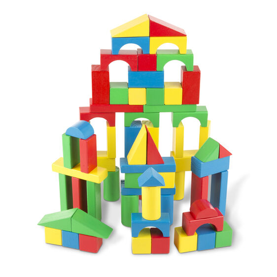 Wooden Blocks, Set of 100
