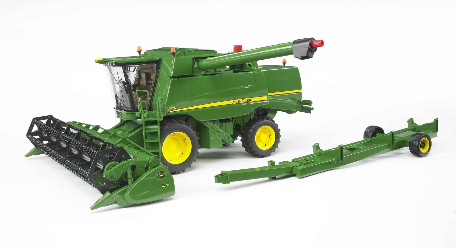 Bruder 09804 John Deere Combine Harvester T670i