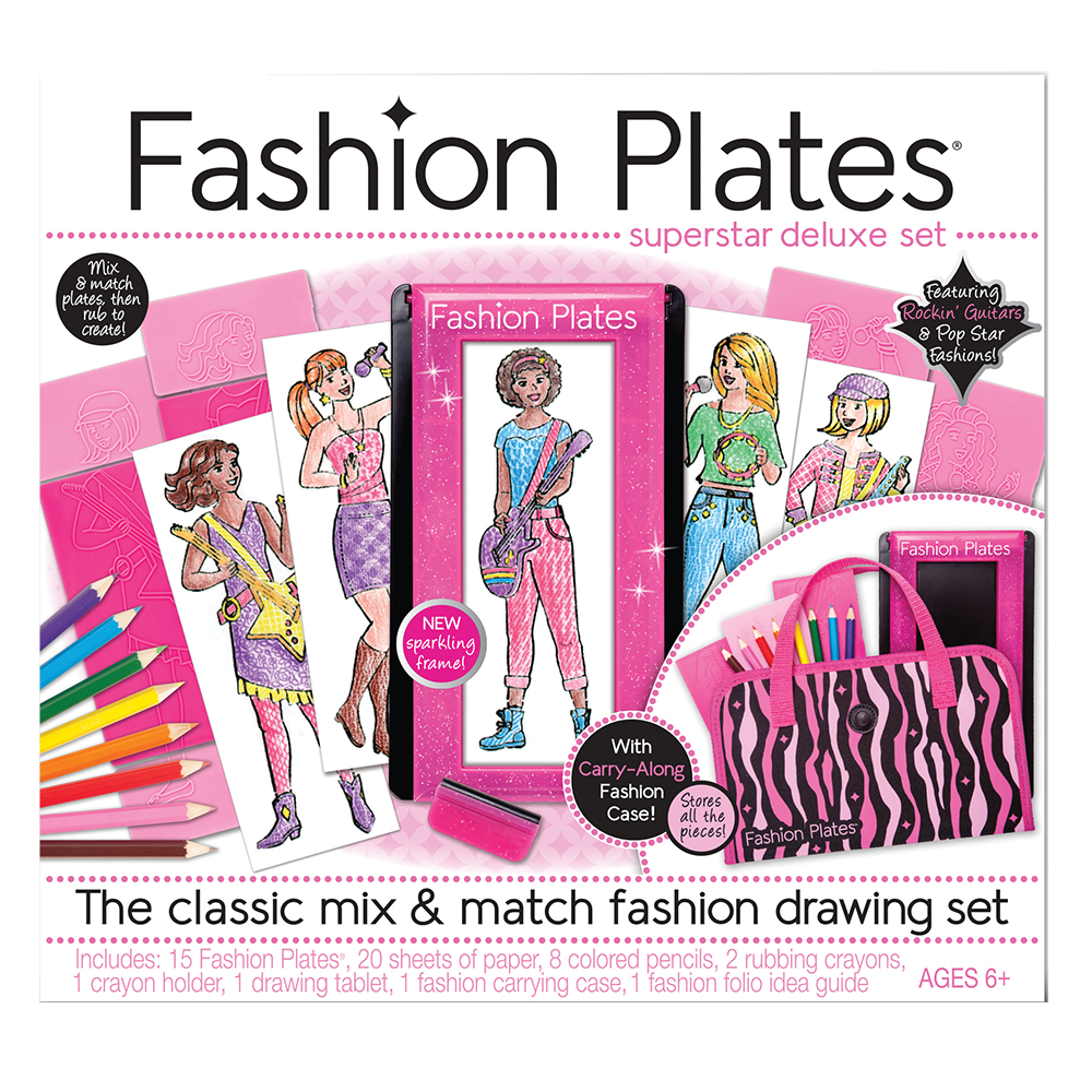 Fashion Plates Deluxe Kit