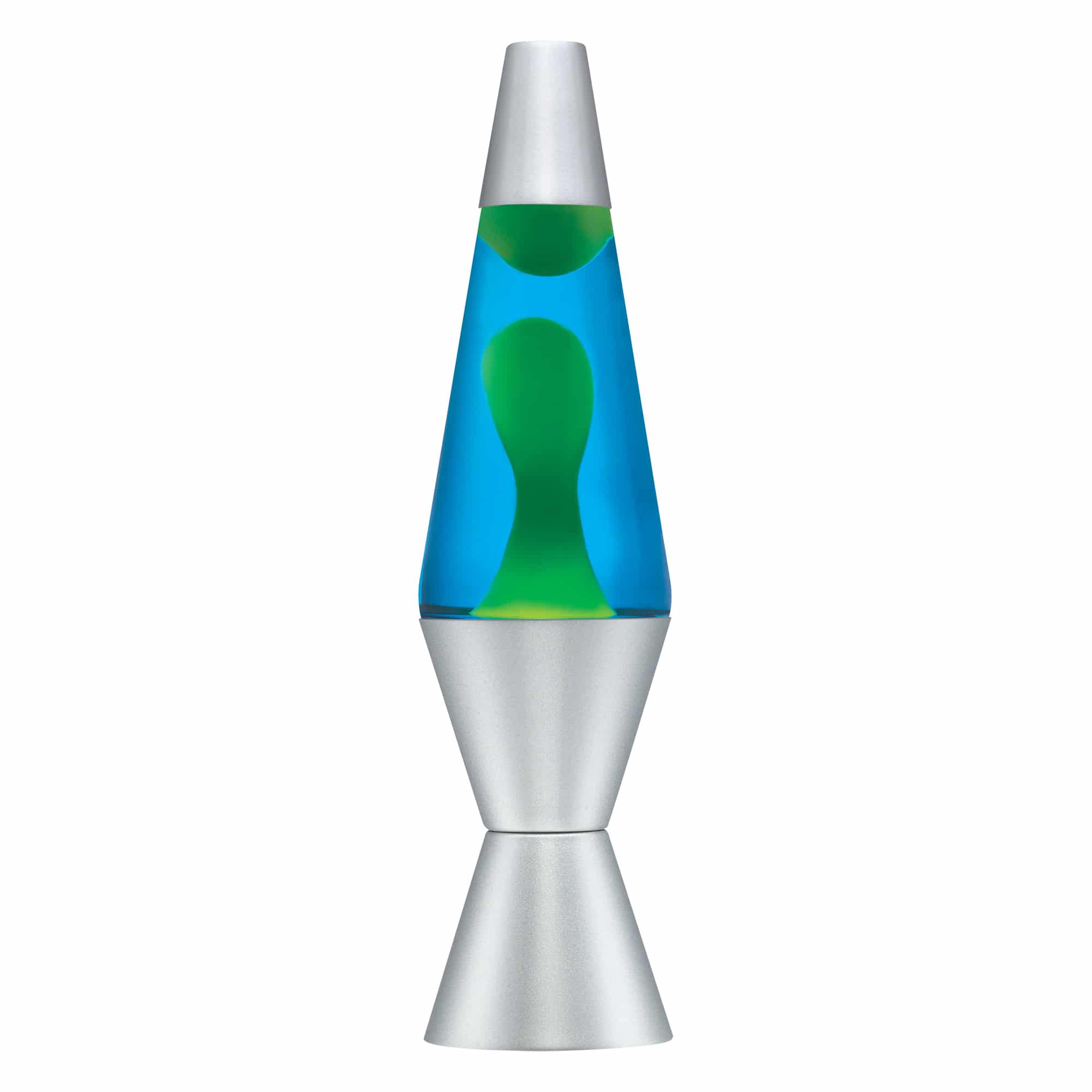 Lava Lamp 14.5” Green/Blue (Yellow/Blue)