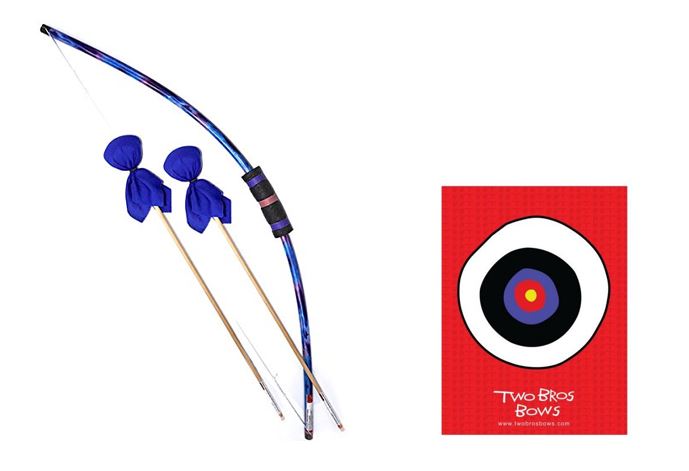 Two Bros Bows Boxed Set - Tie-Dye Blue