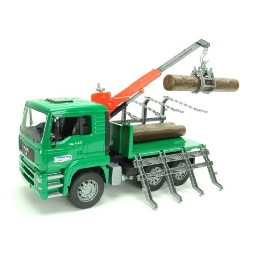 Bruder 02769 MAN Timber Truck w/ Crane