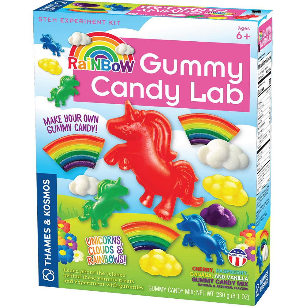 Rainbow Gummy Candy Lab