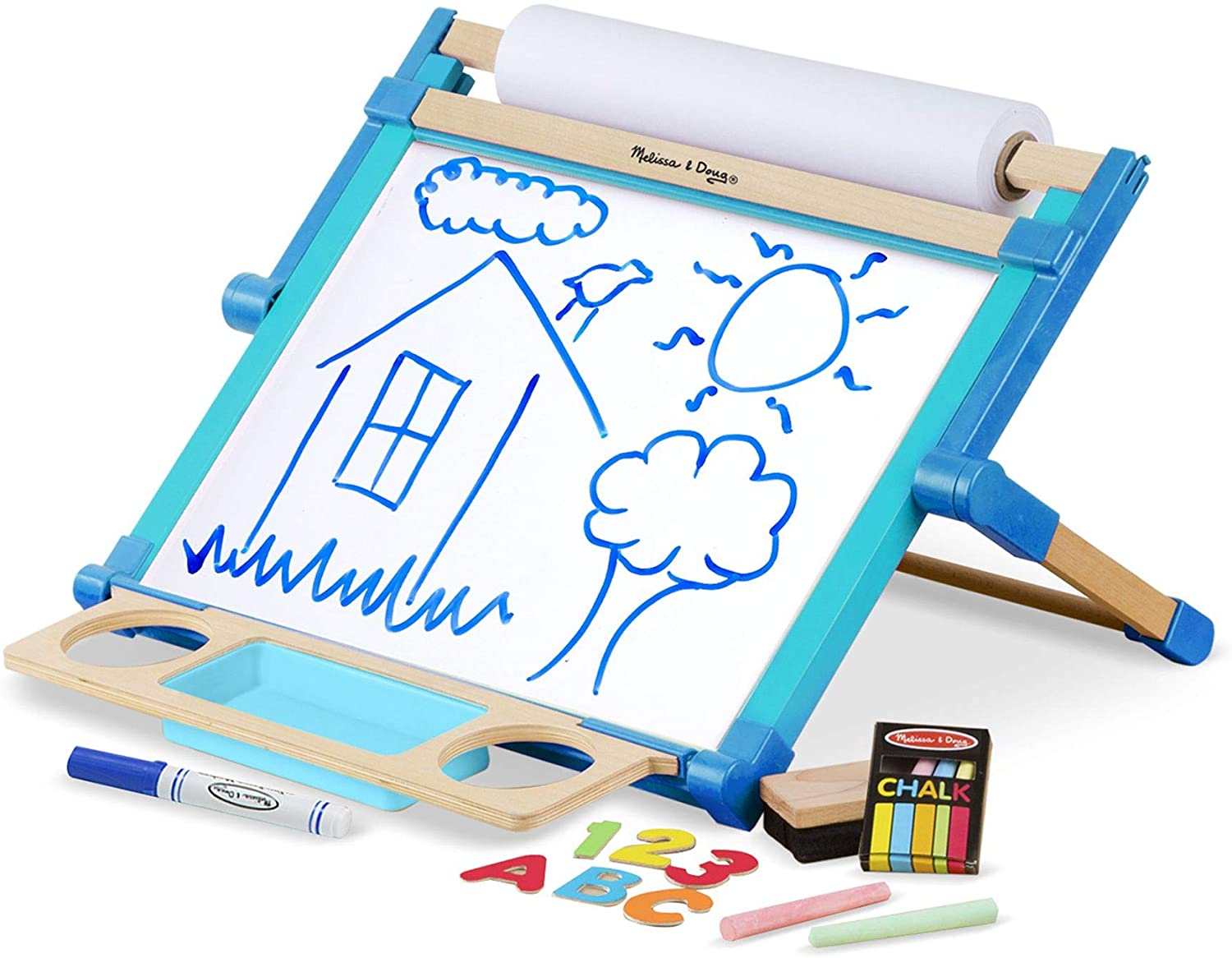 Magnetic Double-Sided Tabletop Easel