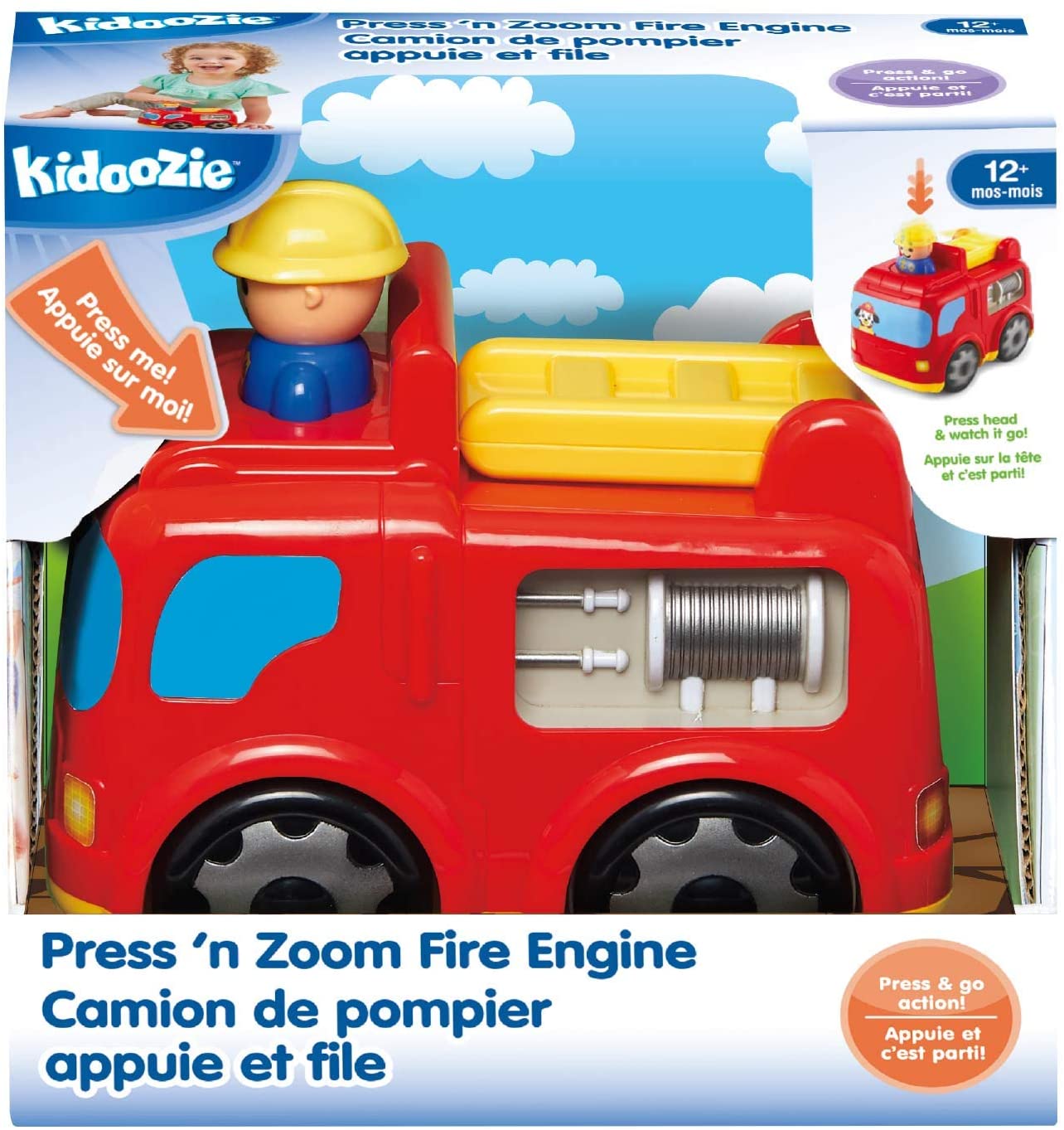 Press 'n Zoom Fire Engine