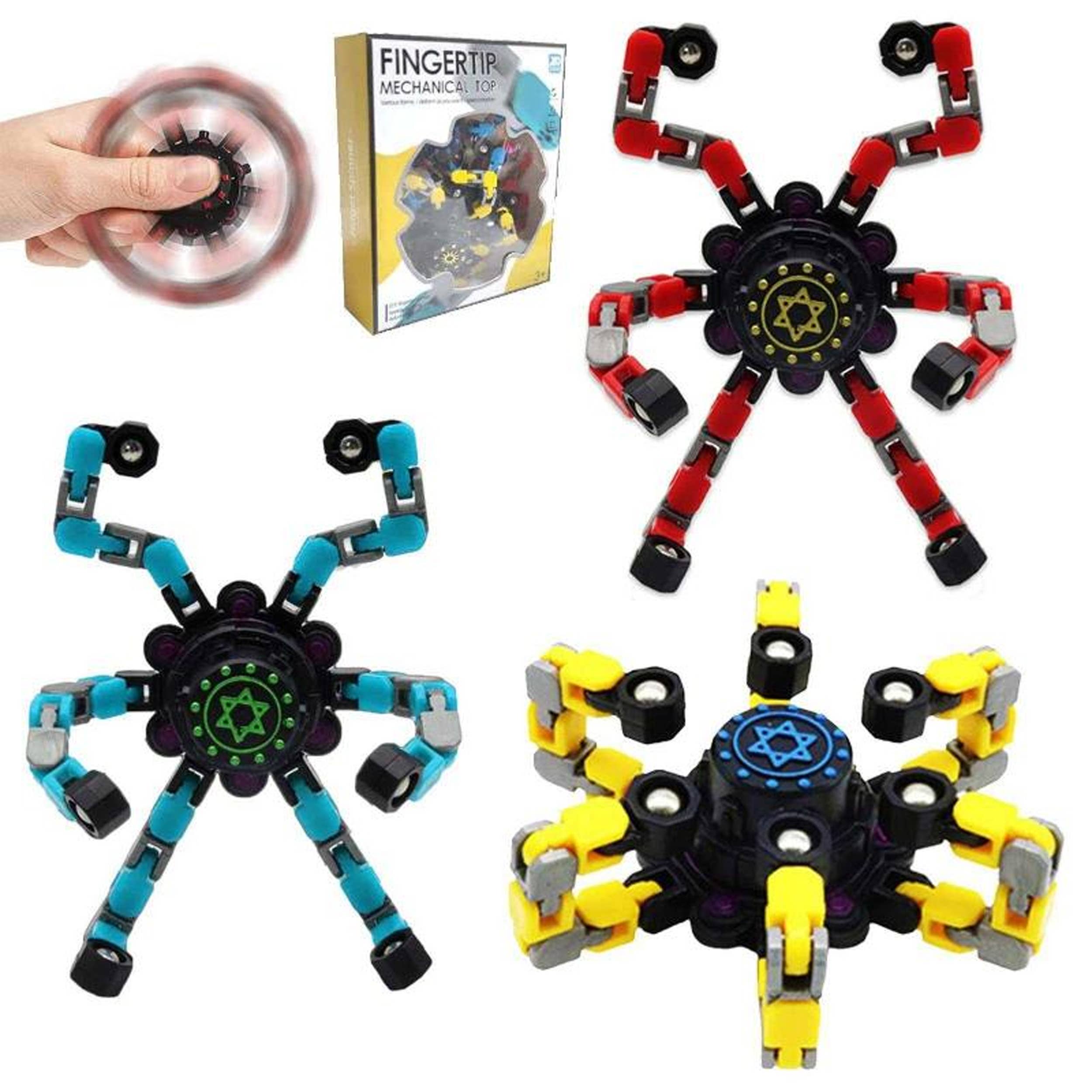 Transformable Robot Fidget Spinner Toy Bulk
