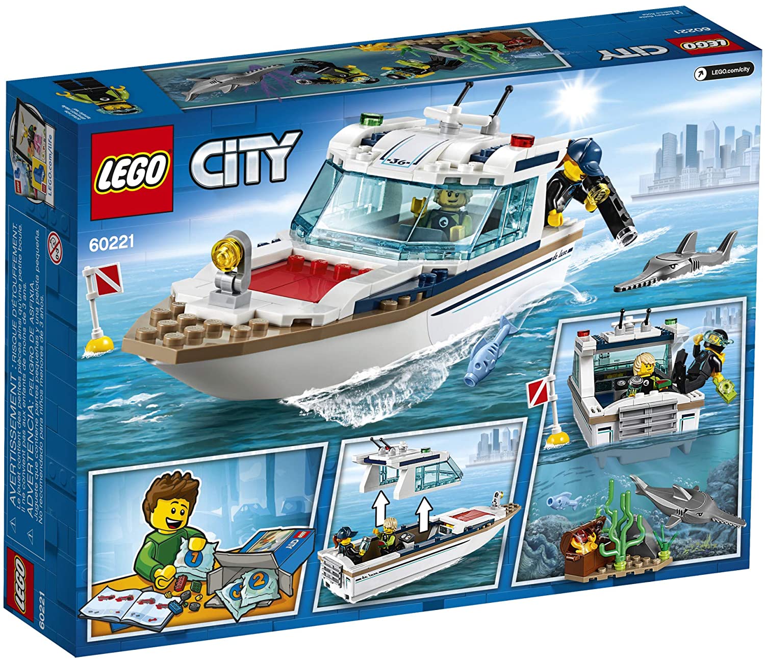 LEGO Diving Yacht 60221