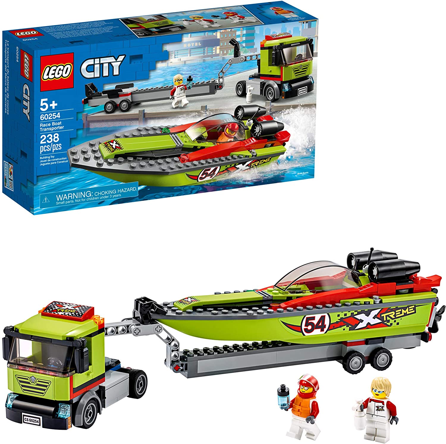 LEGO Race Boat Transporter 60254