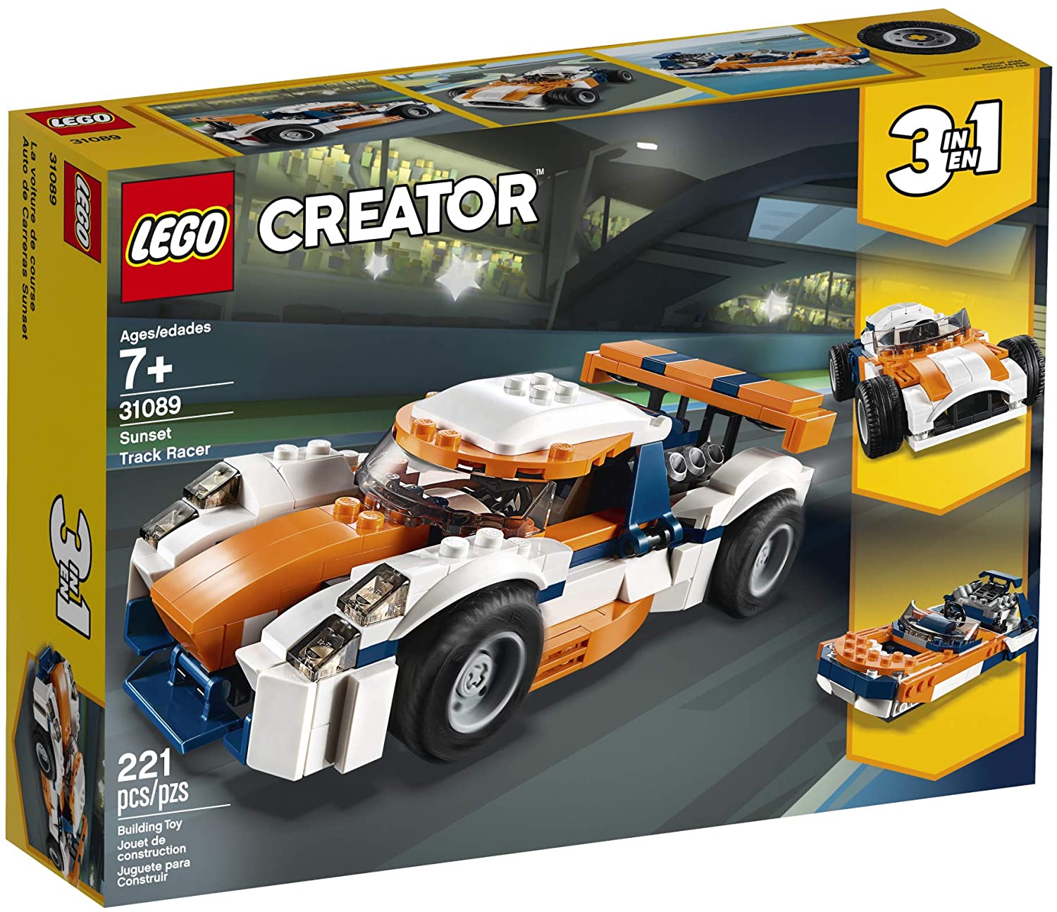 LEGO Sunset Track Racer 31089