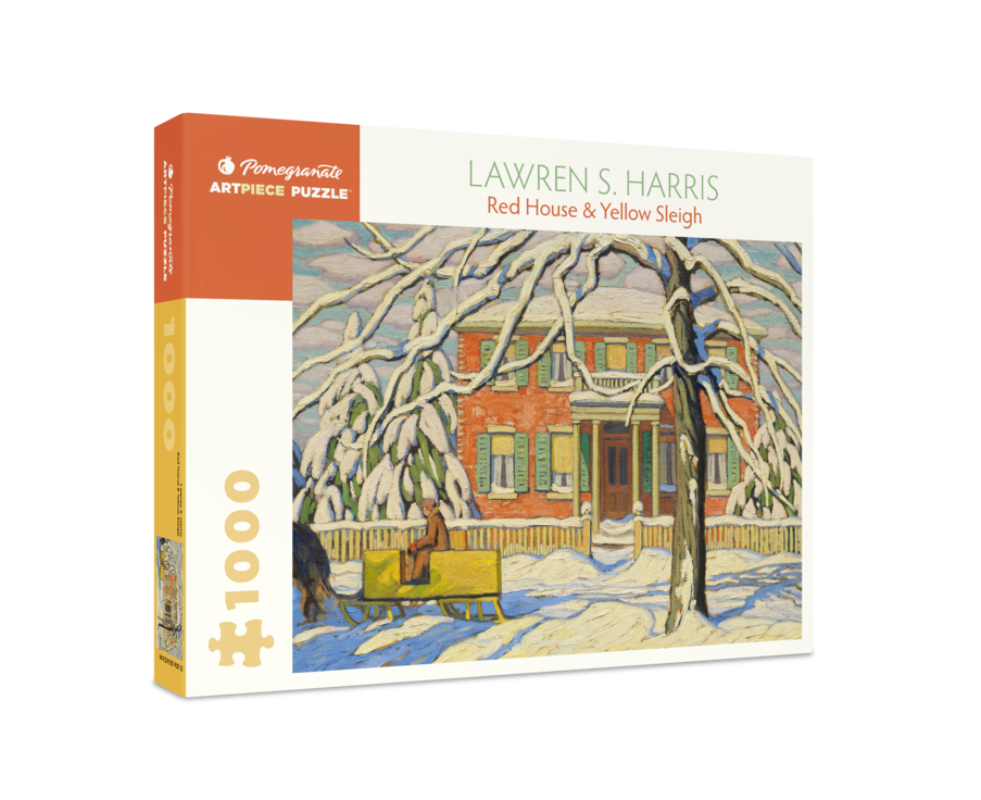 Lawren S. Harris: Red House and Yellow Sleigh - 1,000
