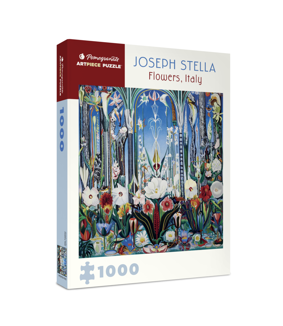 Joseph Stella: Flowers, Italy - 1,000