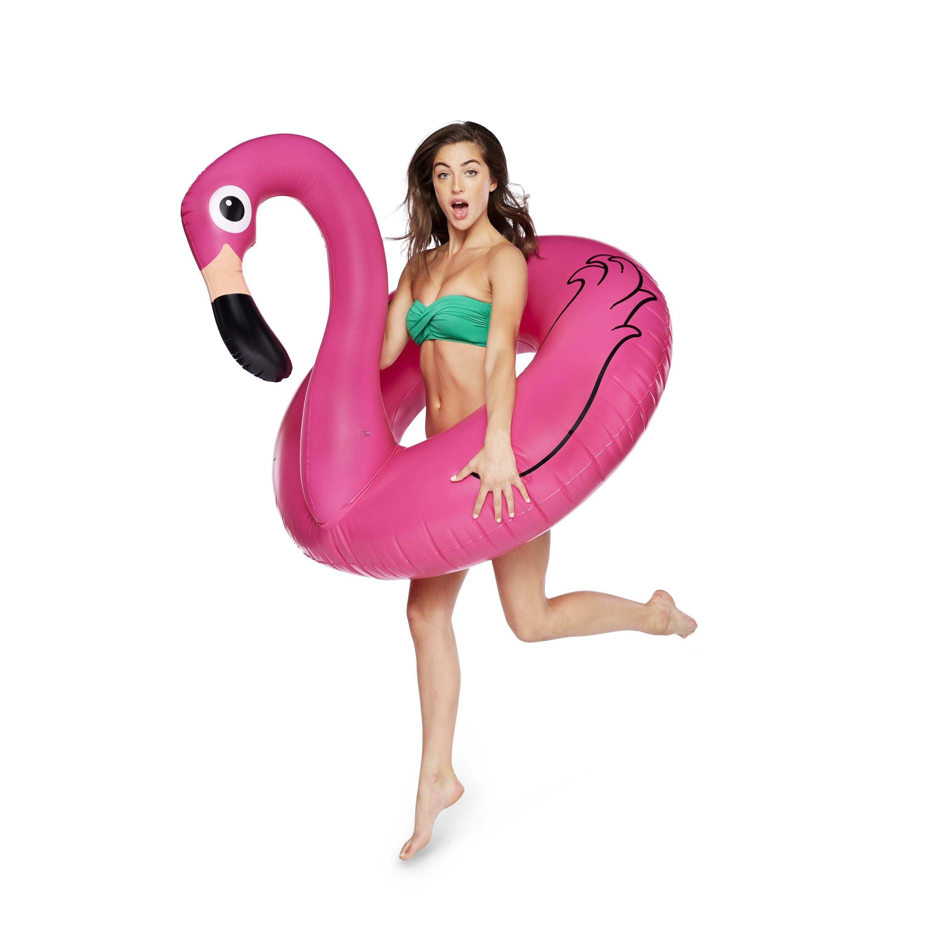 Giant Pink Flamingo Pool Float