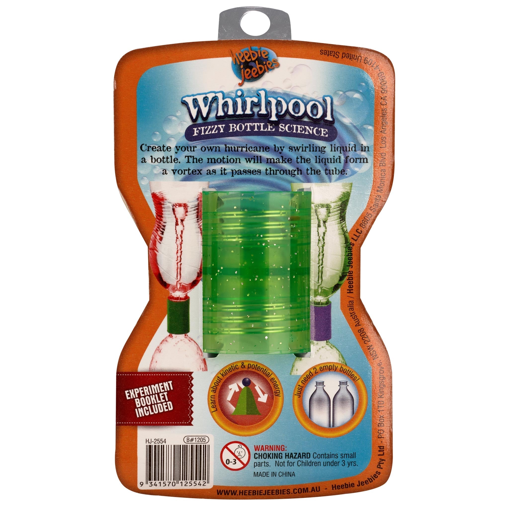 Whirlpool Fizzy Bottle Science