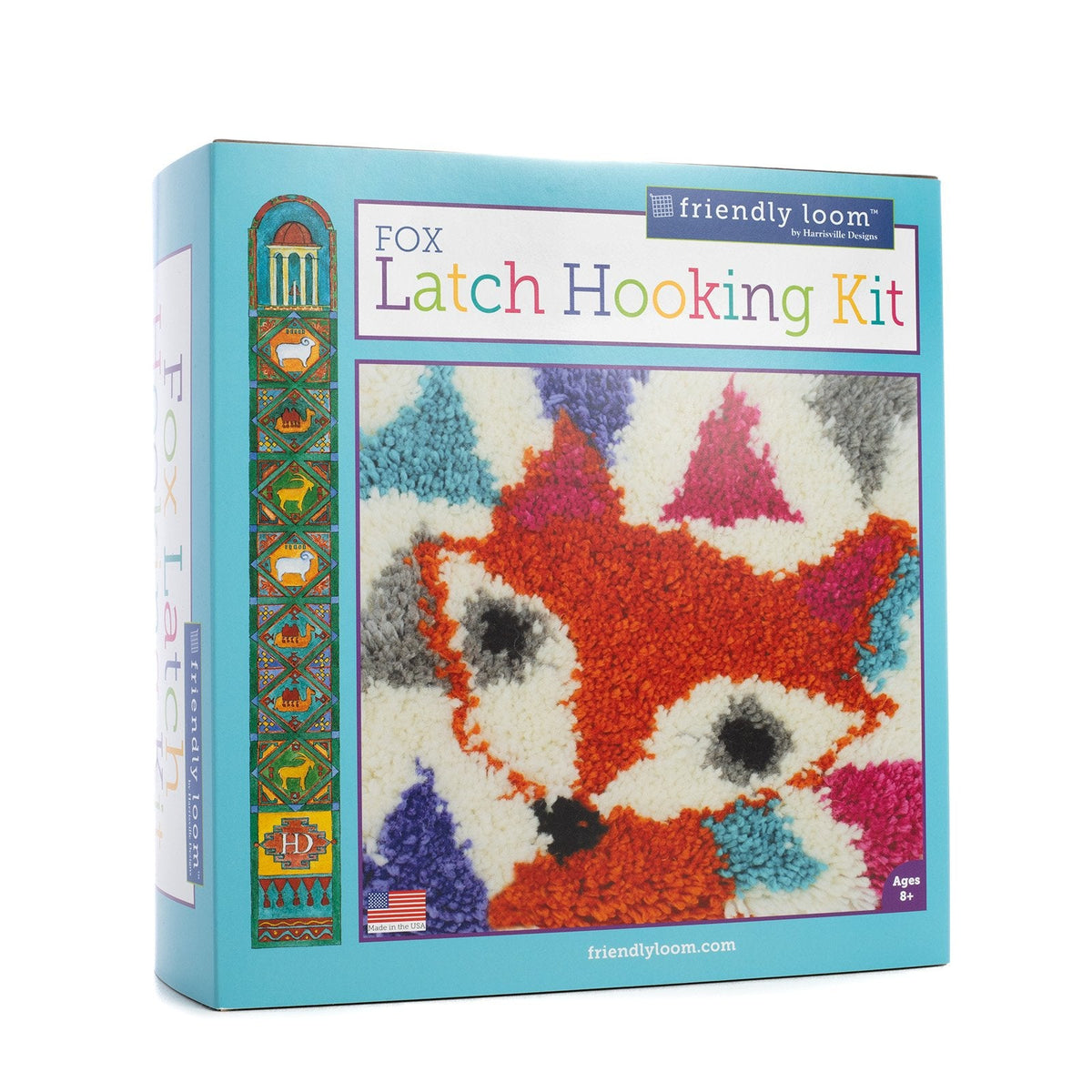 Latch Hooking - Fox