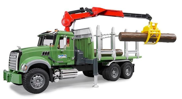 Bruder 02824 Mack Granite Timber Truck