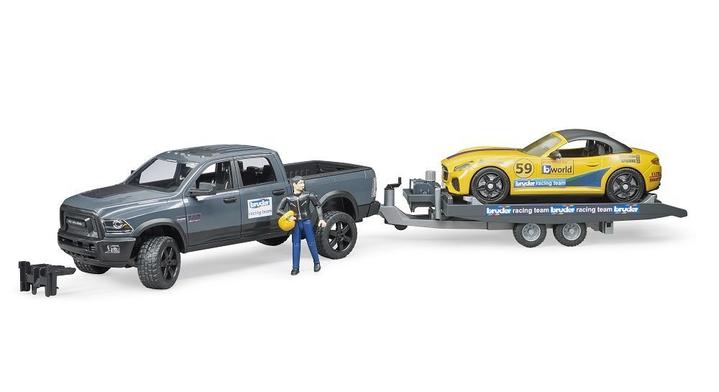 Bruder 02504 Ram 2500 Power Wagon with Roadster Racing Team