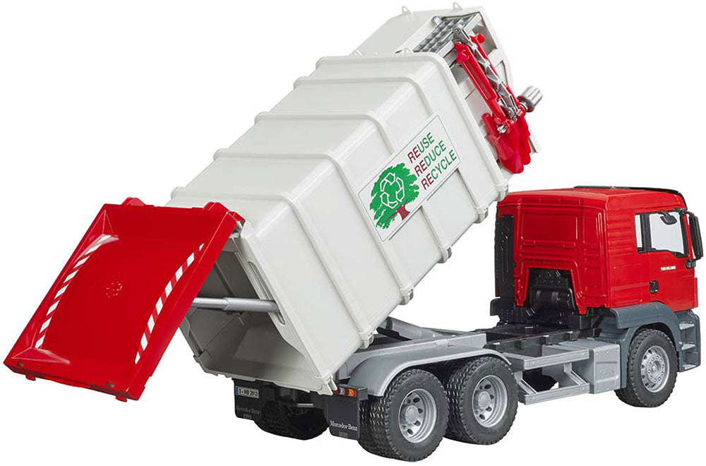 Bruder 03761 MAN TGS Side Loading Garbage Truck
