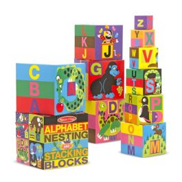 Alphabet Nesting Stacking Blocks