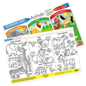 Learning Mat Animals