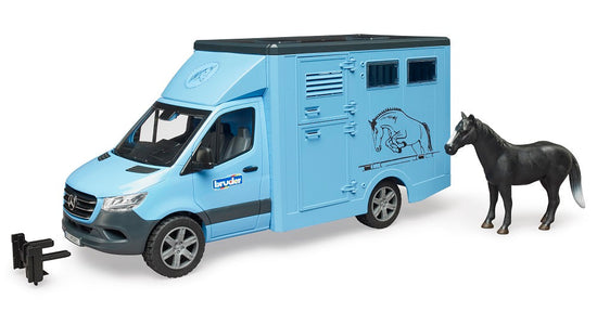 Bruder 02674 Animal Transporter w/Horse
