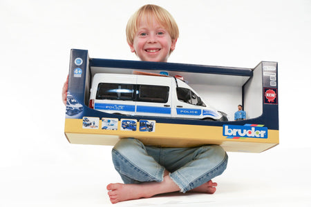 Bruder 02683 MB Sprinter Police Vehicle with Policeman & L/S Module