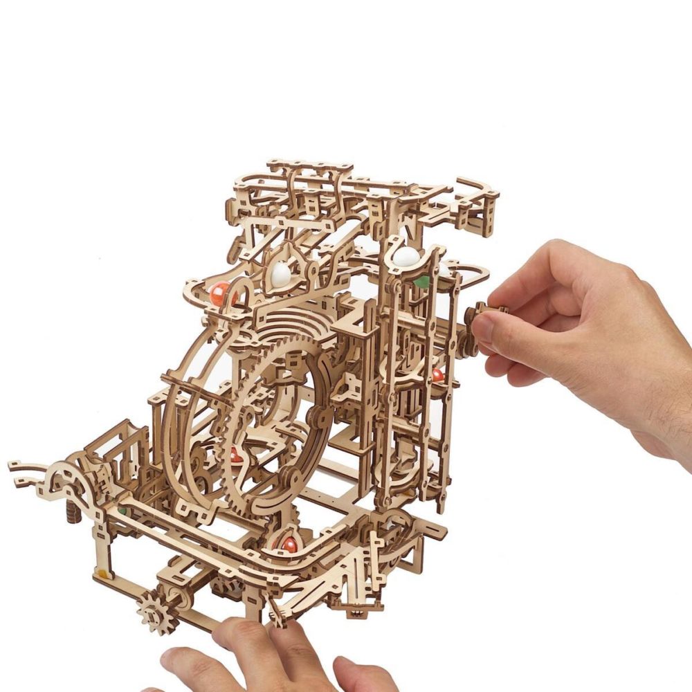 UGears Marble Run Stepped Hoist