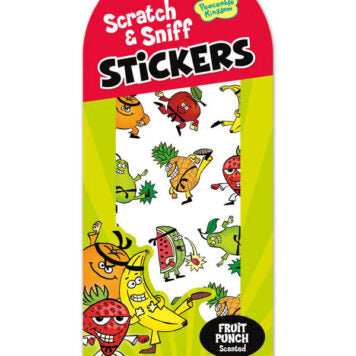 Scratch and Sniff Sticker Fruit Punch