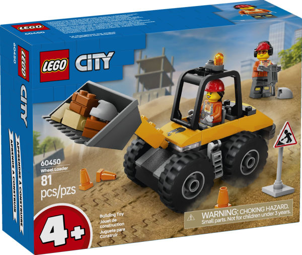 Yellow Construction Wheel Loader