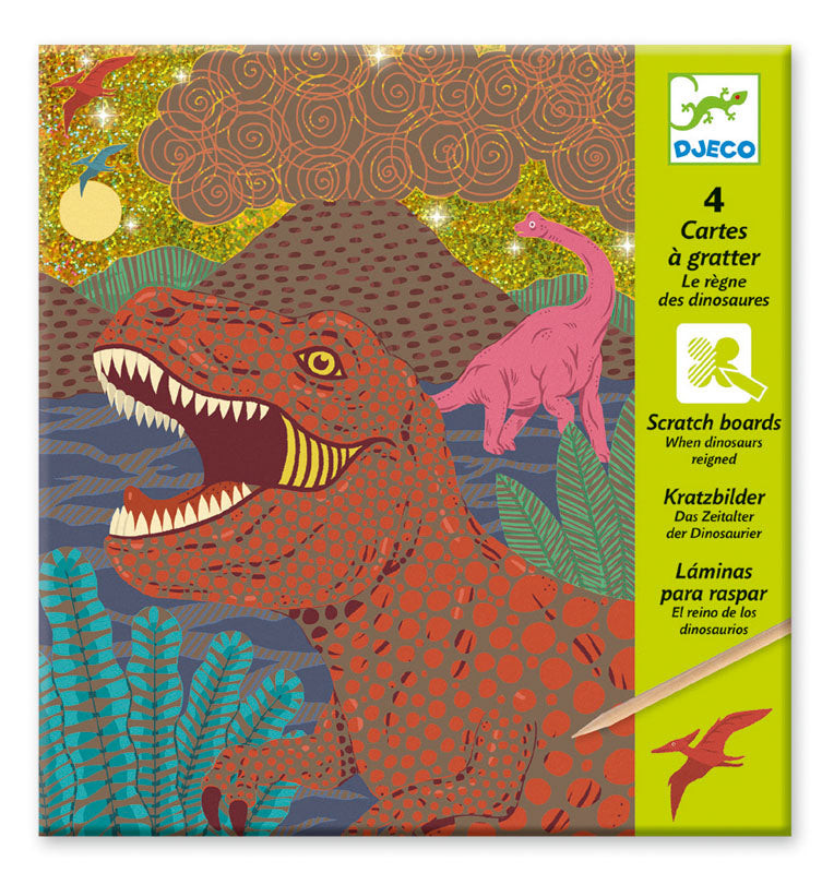 Scratch Cards - Dinosaurs