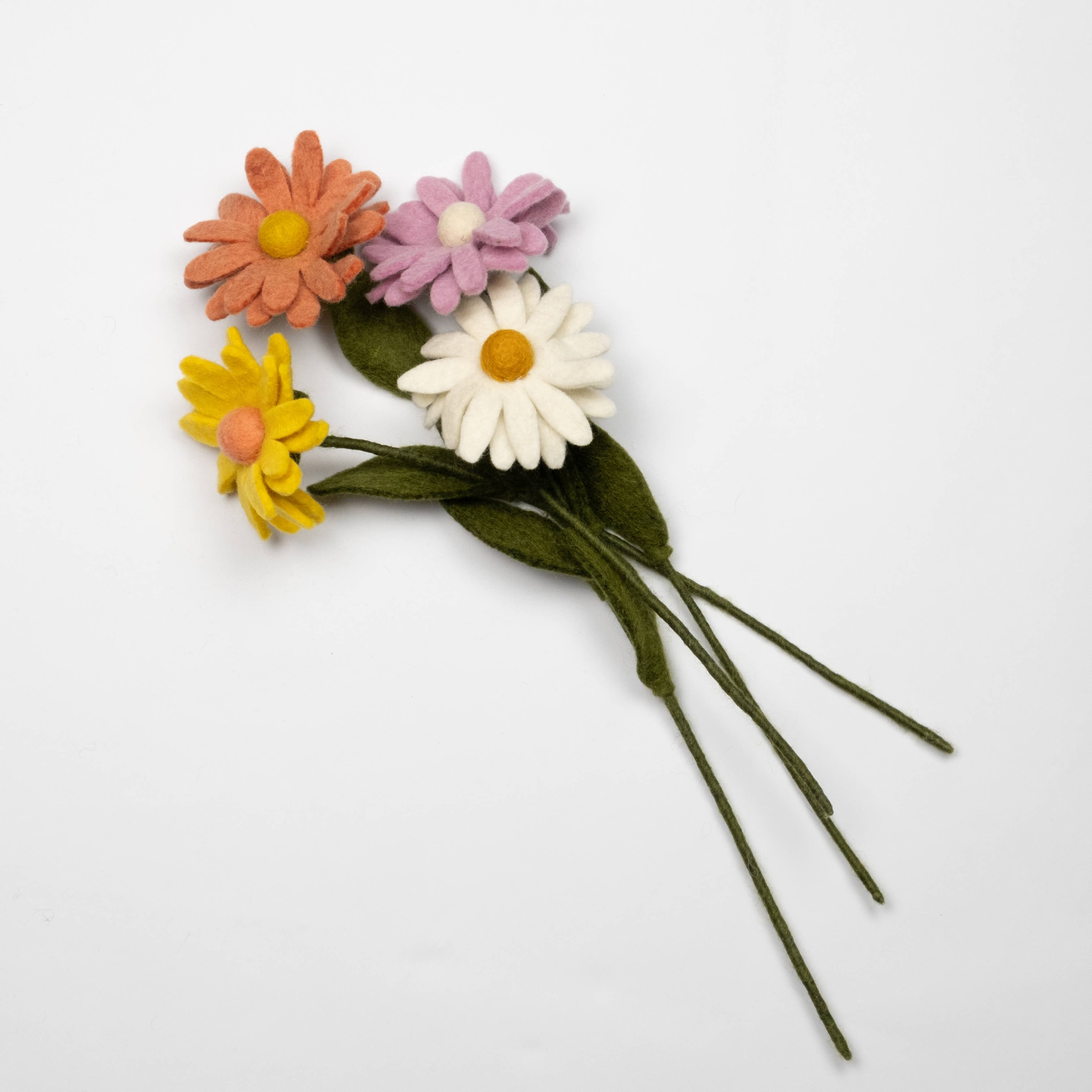Daisy Felt Flowers