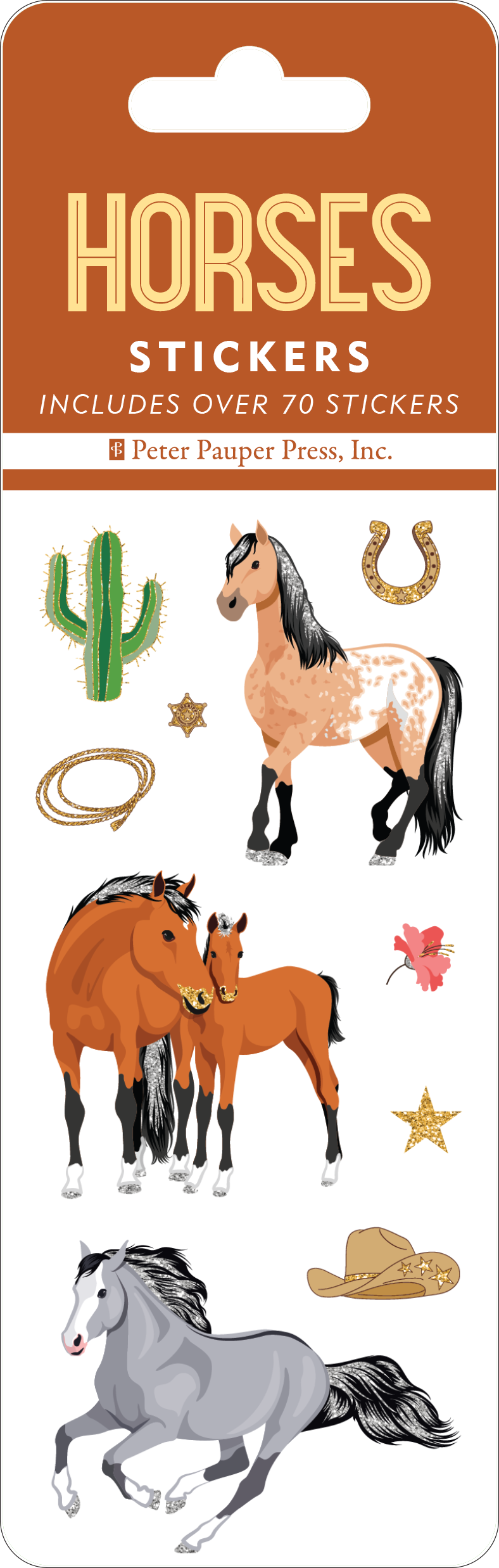 Horses Sticker Set