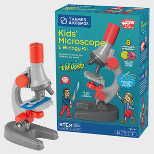 Wow in the World: Kids' Microscope & Biology Kit