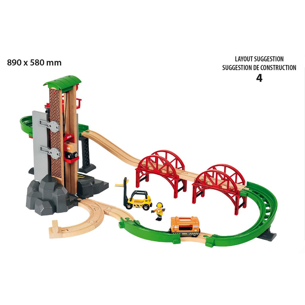 Lift & Load Warehouse Train Set