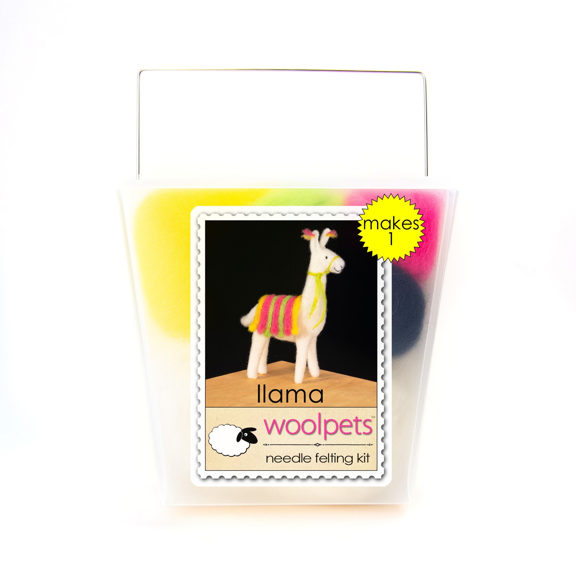 Needle Felting Kit - Llama Intermediate