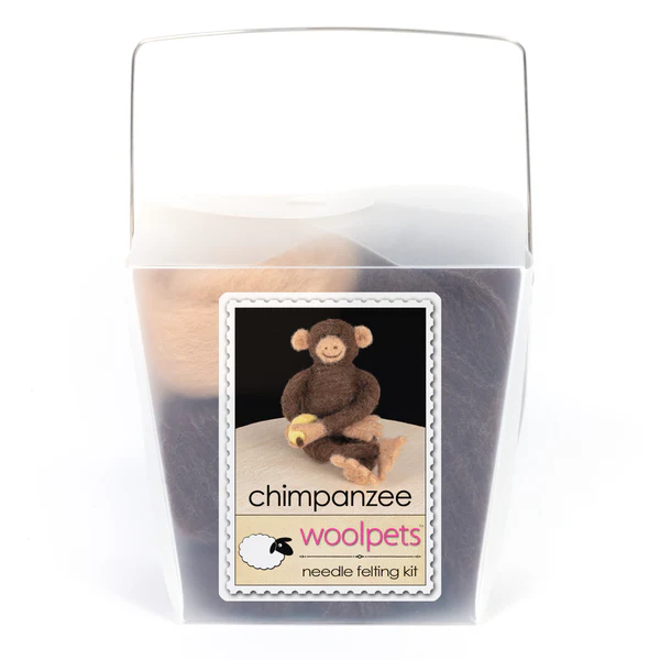 Needle Felting Kit- Chimp