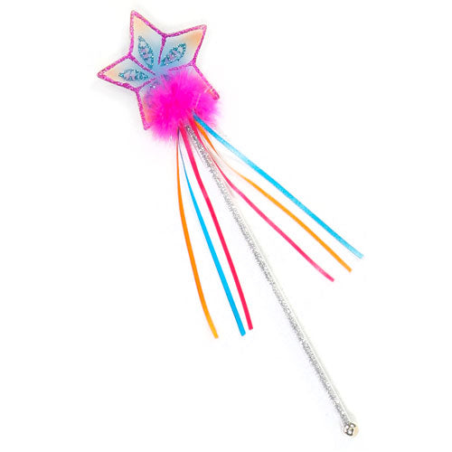 Glitter Rainbow Wand Multi/Fuchsia