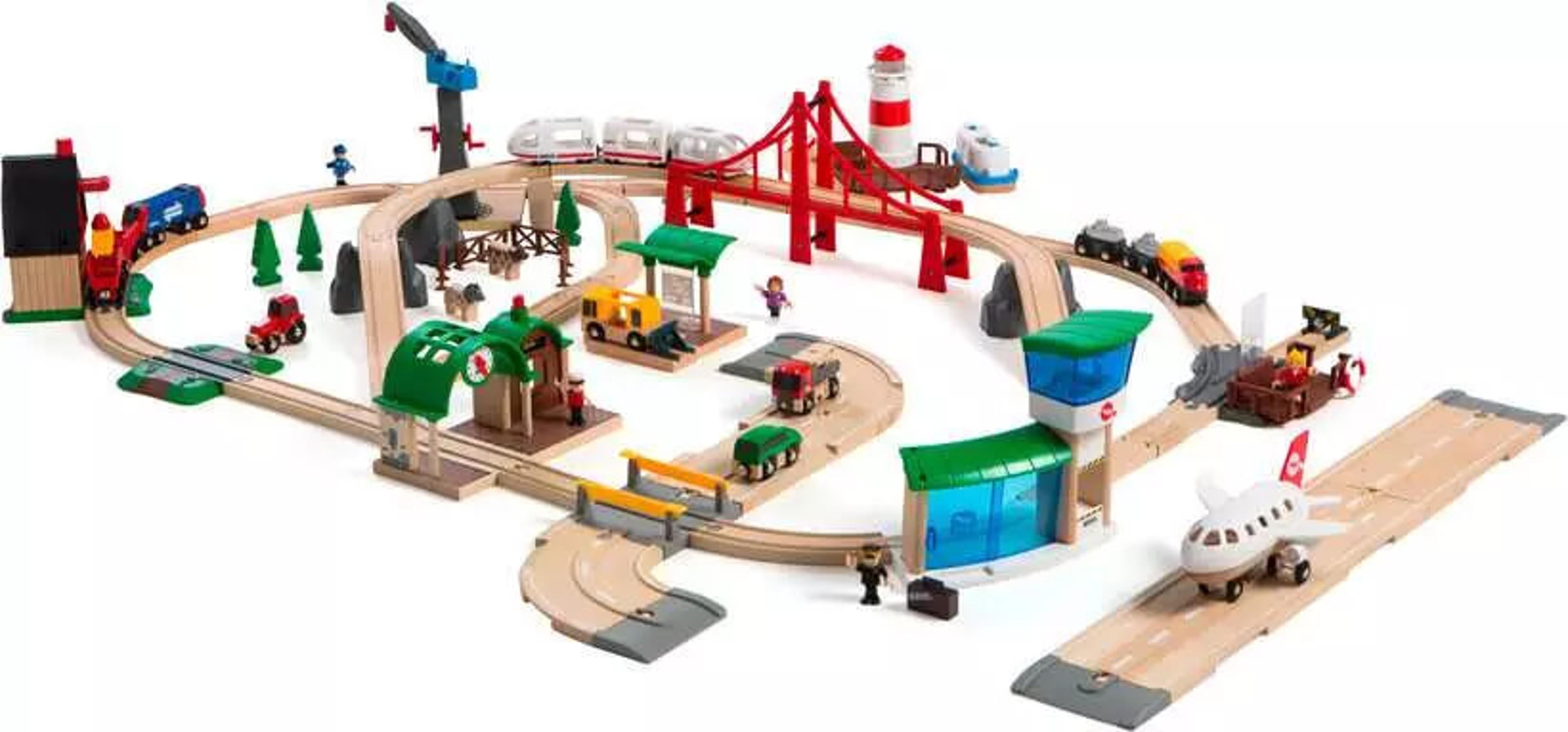BRIO Railway World Deluxe Set