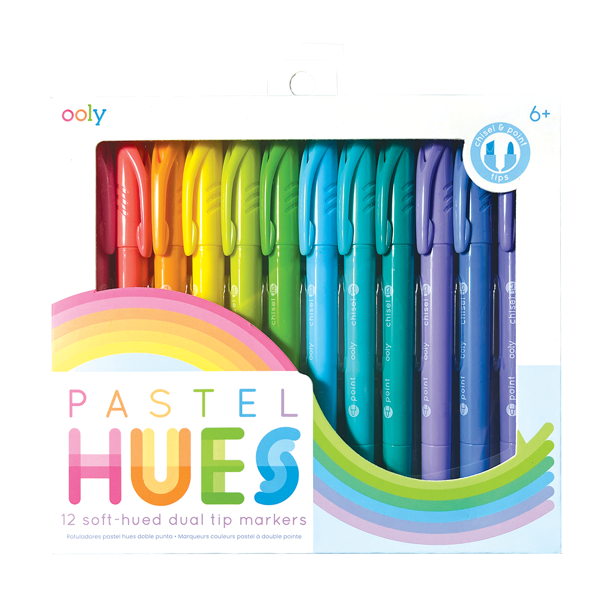 Pastel Hues 12Ct dual tip Markers